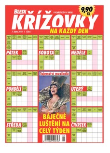 Blesk Křížovky na každý den - 01/2022