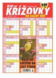 Blesk křížovky na každý den - 03/2022