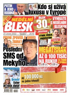 Nedělní Blesk - 27.2.2022