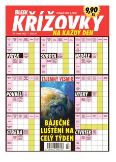 BLESK KŘÍŽOVKY NA KAŽDÝ DEN - 20/2022