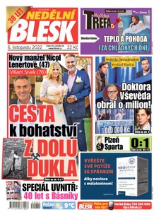 Nedělní BLESK - 6.11.2022