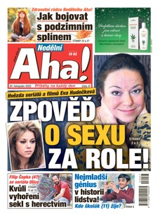 Nedělní Aha! - 20.11.2022