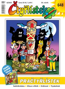Čtyřlístek 8/2018