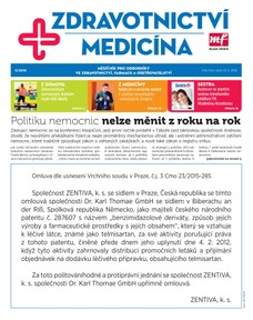 Zdravotnictví a medicína 5/2016