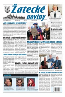Žatecké noviny 37/2015
