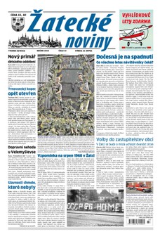 Žatecké noviny 33/2018