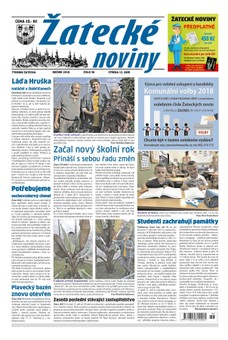 Žatecké noviny 36/2018