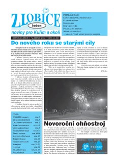 Zlobice – noviny pro Kuřim a okolí  Zlobice - noviny pro Kuřim a okolí 1/2013