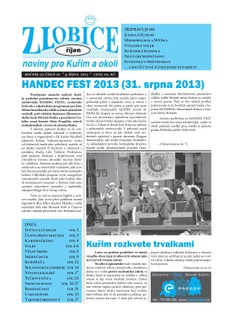 Zlobice – noviny pro Kuřim a okolí  Zlobice - noviny pro Kuřim a okolí  10/2013