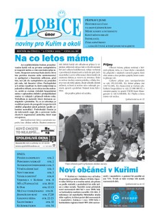 Zlobice – noviny pro Kuřim a okolí  2/2012