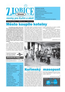 Zlobice – noviny pro Kuřim a okolí  Zlobice - noviny pro Kuřim a okolí 3/2012