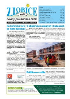 Zlobice – noviny pro Kuřim a okolí  9/2016