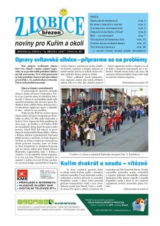 Zlobice – noviny pro Kuřim a okolí  3/2016