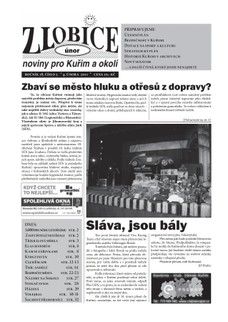 Zlobice – noviny pro Kuřim a okolí  02/2011