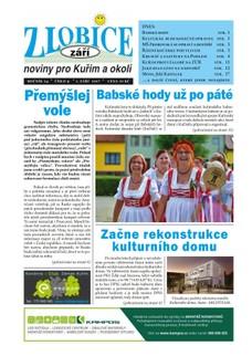 Zlobice – noviny pro Kuřim a okolí  9/2017