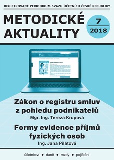 Metodické aktuality Svazu účetních 7/2018