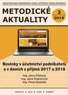 Metodické aktuality Svazu účetních 3/2018