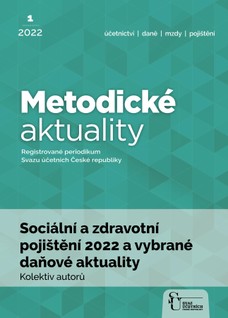 Metodické aktuality Svazu účetních 1/2022