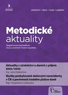 Metodické aktuality Svazu účetních 3/2022