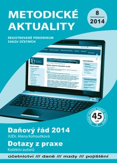 Metodické aktuality Svazu účetních 8/2014