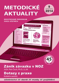 Metodické aktuality Svazu účetních 9/2014