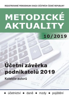 Metodické aktuality Svazu účetních 10/2019