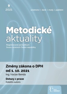 Metodické aktuality Svazu účetních 9/2021