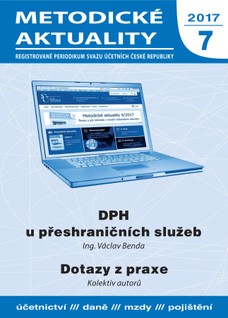 Metodické aktuality Svazu účetních 7/2017