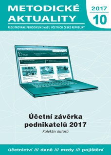 Metodické aktuality Svazu účetních 10/2017