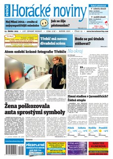 Horácké Noviny pátek 13.2.2015 č. 13