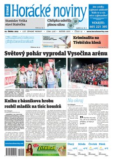 Horácké Noviny úterý 10.2.2015 č. 12