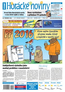 Horácké Noviny Úterý 29.12.2015 č. 100
