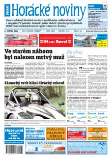 Horácké Noviny úterý 5.5.2015 č. 35