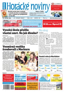 Horácké Noviny pátek 29.5.2015 č. 41