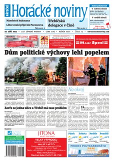 Horácké Noviny Pátek 18.9.2015 č.73 