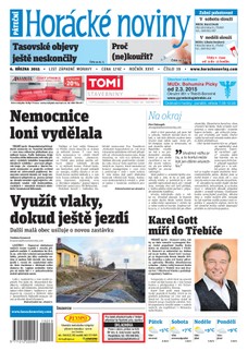 Horácké Noviny pátek 6.3.2015 č. 19