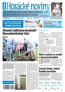 Horácké Noviny úterý 3.3.2015 č. 18