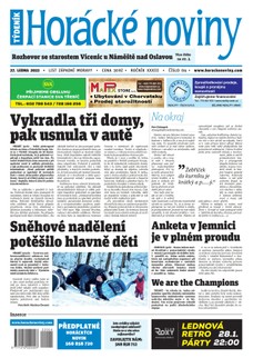 Horácké Noviny Čtvrtek 27.1.2022 č. 004