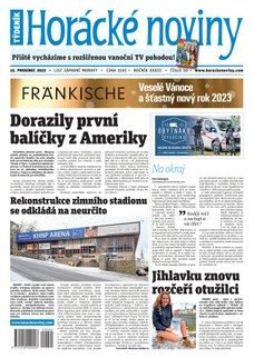 Horácké Noviny Čtvrtek 15.12.2022 č. 050