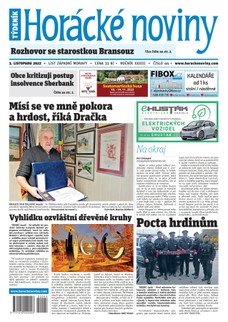 Horácké Noviny Čtvrtek 3.11.2022 č. 044
