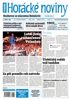 Horácké Noviny Čtvrtek 4.8.2022 č. 031
