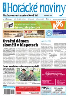 Horácké Noviny Čtvrtek 19.5.2022 č. 020