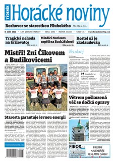 Horácké Noviny Čtvrtek 8.9.2022 č. 036