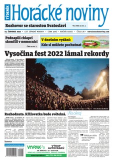 Horácké Noviny Čtvrtek 14.7.2022 č. 028