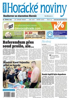 Horácké Noviny Čtvrtek  30.6.2022 č.026