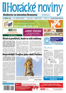 Horácké Noviny Čtvrtek 31.3.2022 č. 013