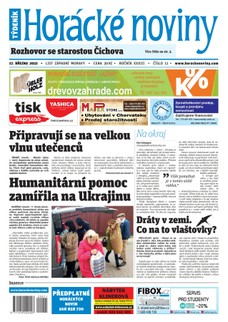 Horácké Noviny Čtvrtek 17.3.2022 č. 011