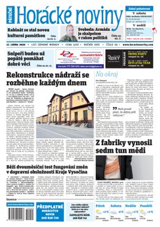 Horácké Noviny Pátek 17.1.2020 č. 005