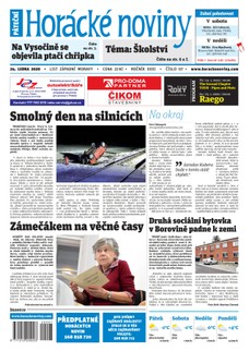 Horácké Noviny Pátek 24.1.2020 č. 007