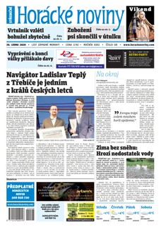 Horácké Noviny Středa 29.1.2020 č. 008